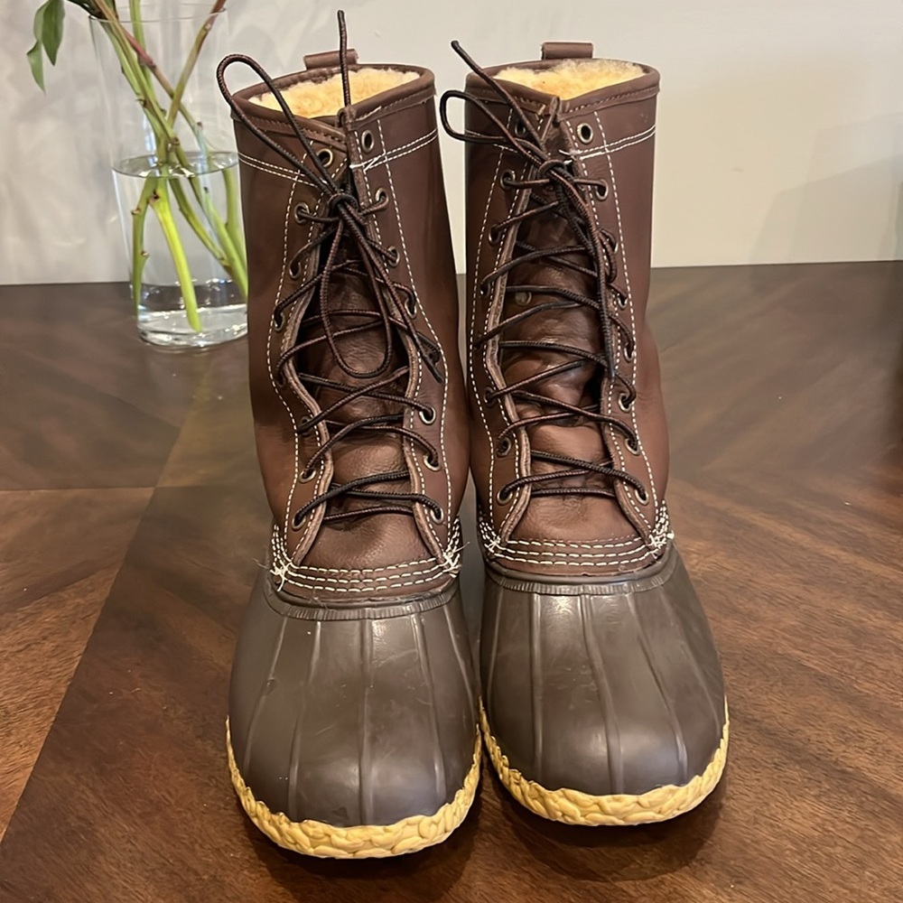 Shearling Lined Tall LL Bean “Bean Boots” - 11